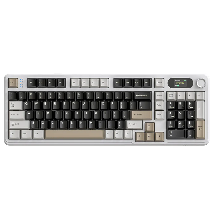 Buy Attack Shark X98 Pro (Cheese White / Creamy White) Wireless Gaming Keyboard online in Pakistan at WaddaGamer