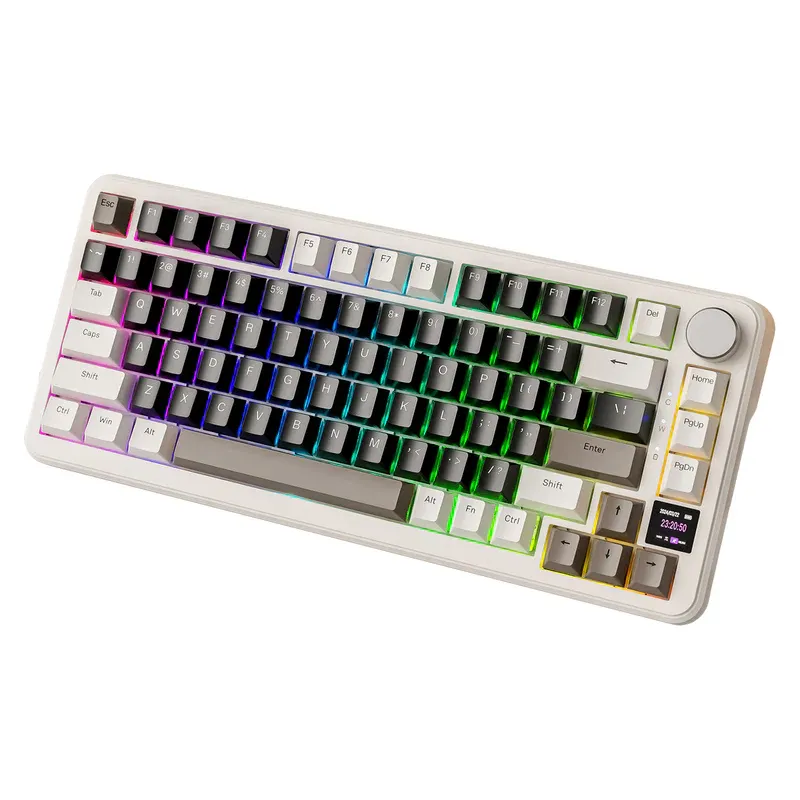 Attack Shark X85 Pro (White Cheese) 75% Wireless Mechanical & Gaming Keyboard image 4