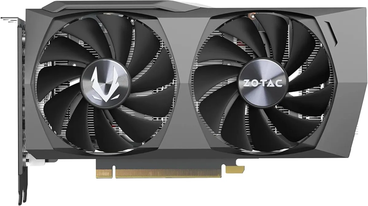 NVIDIA pc gear GeForce RTX™ 3050 Twin Edge OC 8GB GDDR6 Gaming Graphic Card front view