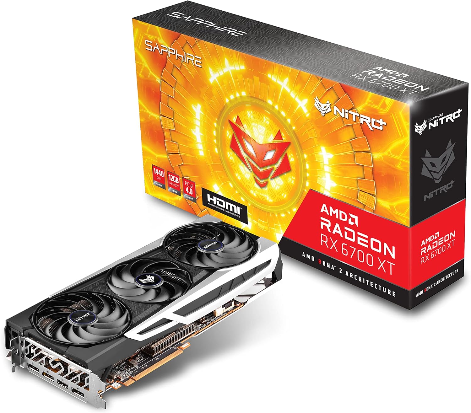 Sapphire NITRO+ Radeon RX 6700 XT OC 12GB Gaming Graphic Card