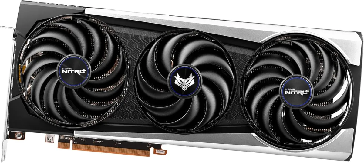 AMD pc gear Sapphire NITRO+ Radeon RX 6700 XT OC 12GB Gaming Graphic Card front view