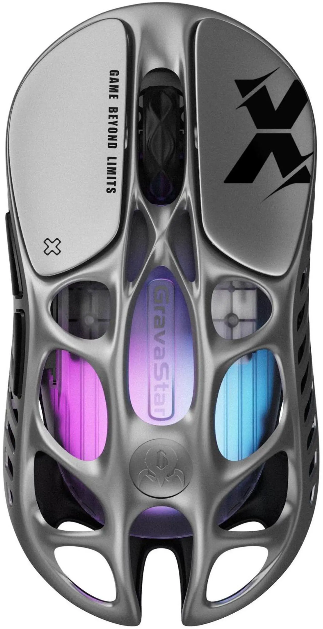 Buy Gravastar Mercury X Pro 8KHz (Interstellar Silver) Magnesium alloy Ultra-lightweight Design Gaming Mouse online in Pakistan at WaddaGamer