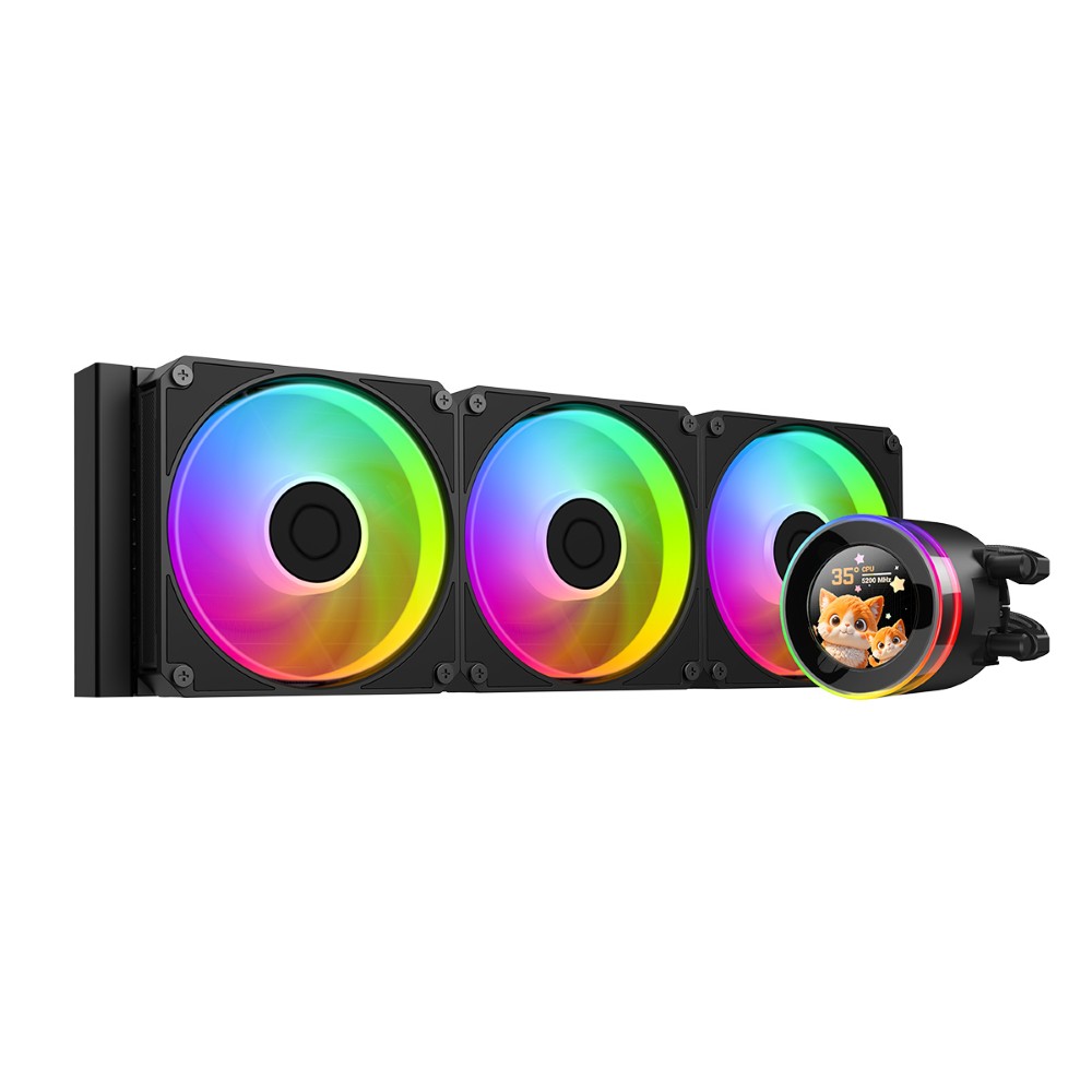 ID-Cooling SL360 V2 Space (Black) LCD 360mm AIO CPU Cooler