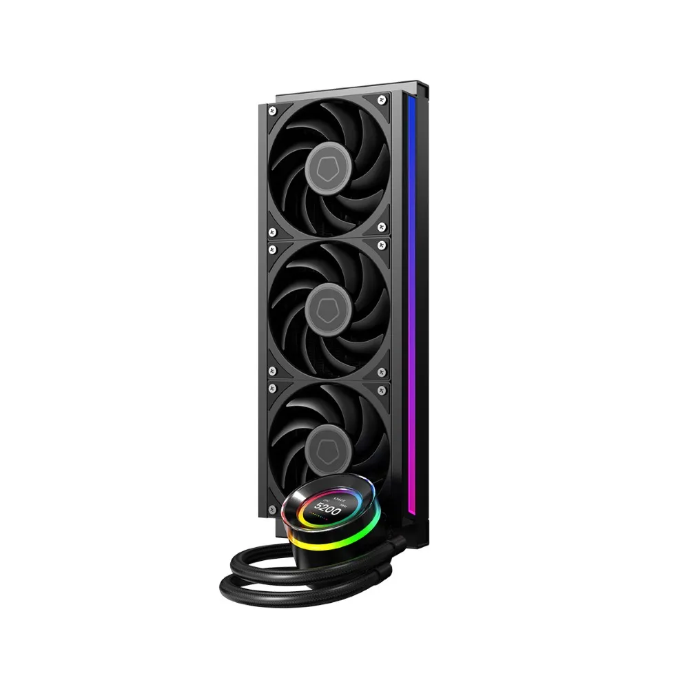 Buy ID-Cooling SL360 V2 Plus Space (Black) LCD 360mm AIO CPU Cooler online in Pakistan at WaddaGamer