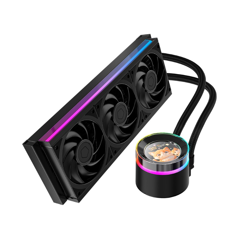 ID-Cooling SL360 V2 Plus Space (Black) LCD 360mm AIO CPU Cooler