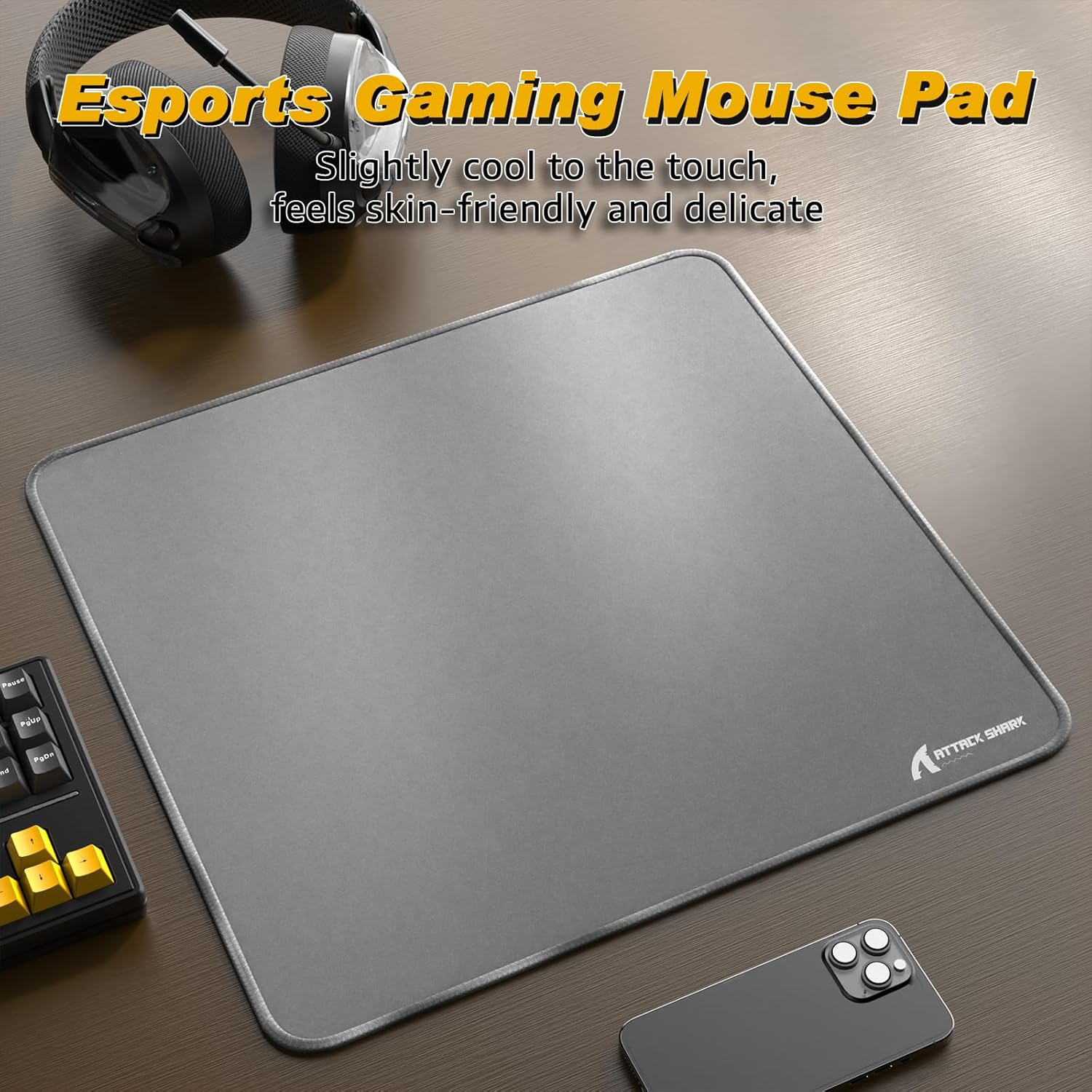 Attack Shark CM02 (Grey) eSport Gaming Mousepad