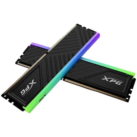 XPG Spectrix D35G (Black with RGB) 32GB (2x16GB) 3200MHz CL16 DDR4 Desktop Memory price in Pakistan product image