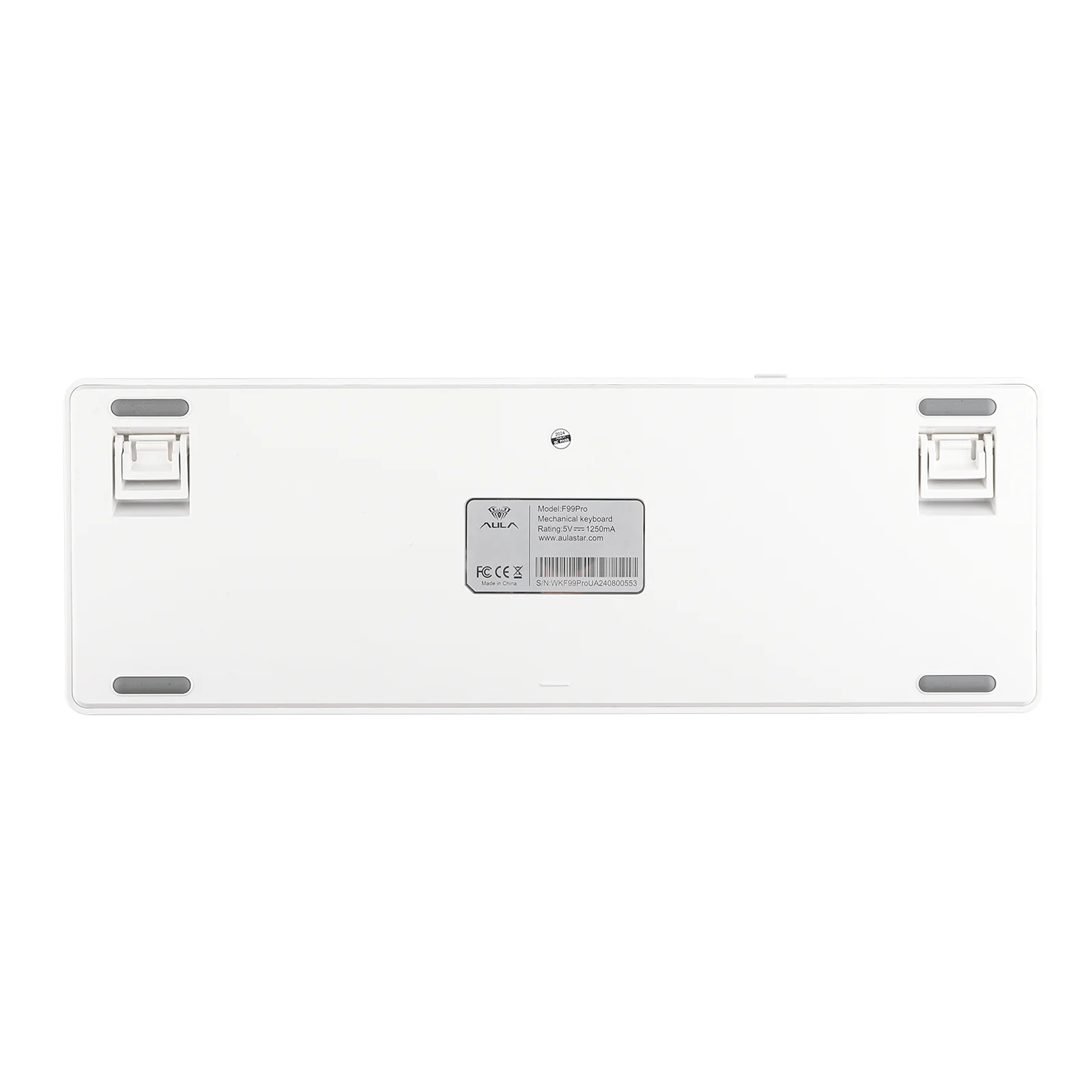 Buy AULA F99 PRO Gasket (White Blue & Black with RGB) Mounted Tri-Mode Mechanical Keyboard online in Pakistan at WaddaGamer