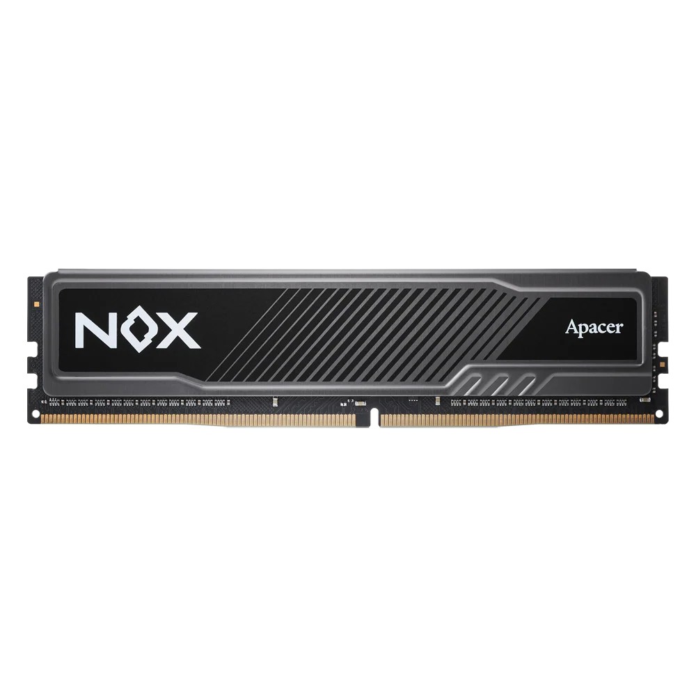 Apacer NOX (Black) 32GB (2×16GB) 3600MHz CL18 DDR4 UDIMM Desktop Memory RAM