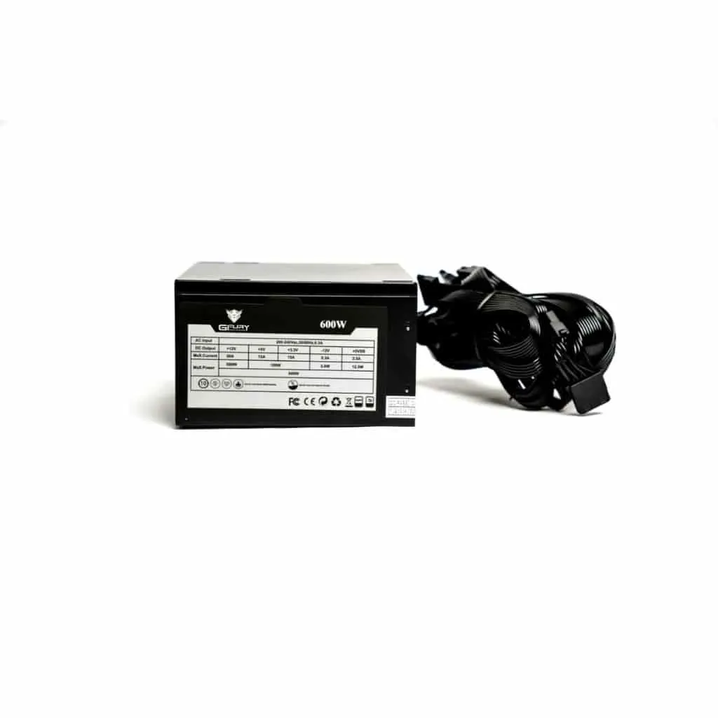 GFury GF-BLAZE (Black) 600W Power Supply Unit (PSU) image 4