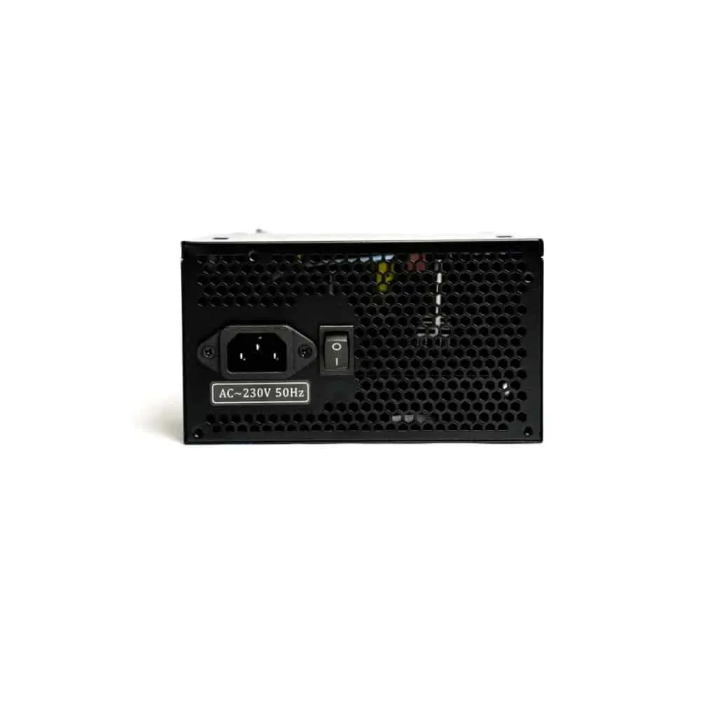 GFury pc gear GFury GF-BLAZE (Black) 700W Power Supply Unit (PSU) front view