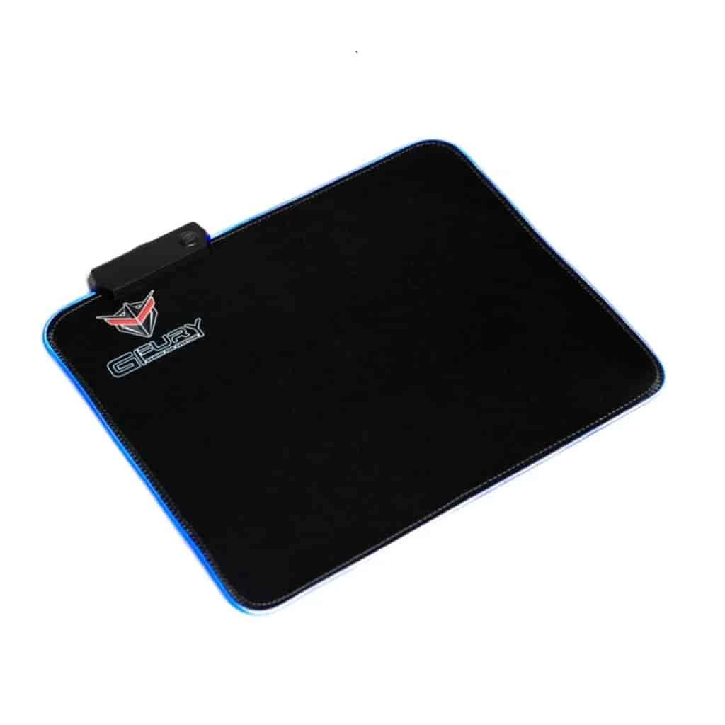 GFury GF-MP001 (Black with RGB) adjustable light theme Gaming Mousepad