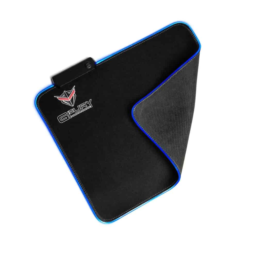 GFury GF-MP001 (Black with RGB) adjustable light theme Gaming Mousepad