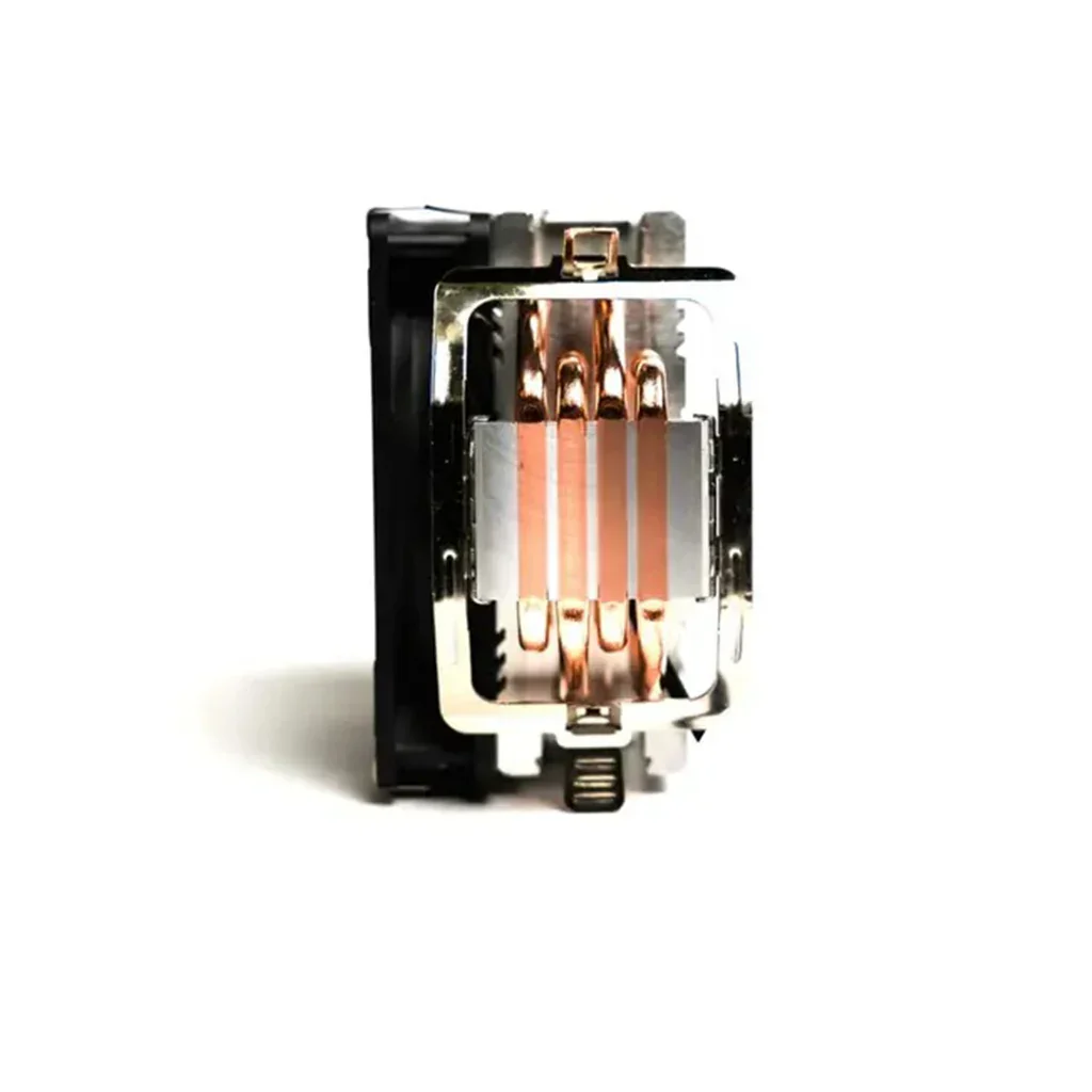 GFury GLACIER X2 GF-T600 (Black White with RGB) 6 Heat Pipes Dual Fan Air CPU Cooler image 4