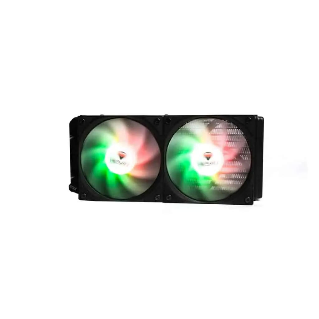 Buy GFury GF-240 (Black) Hurrican 240mm ARGB AIO Liquid CPU Cooler online in Pakistan at WaddaGamer