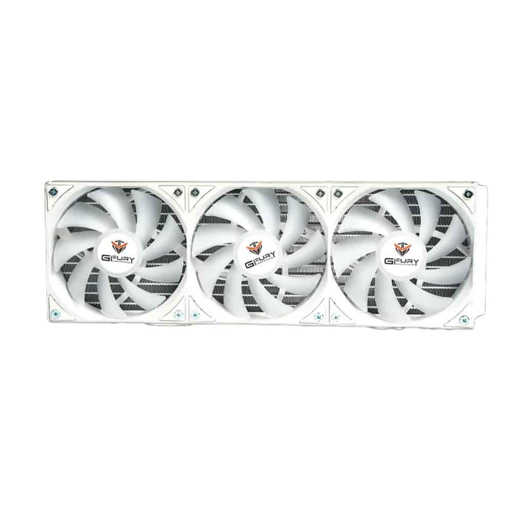 GFury GF-360 (White) Hurrican 360mm ARGB AIO Liquid CPU Cooler