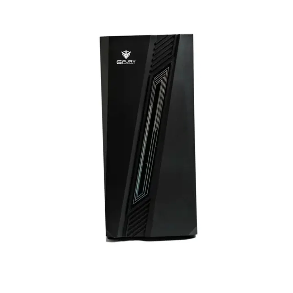 Buy GFury Fire GF-120 (Black with ARGB) Left-Side Tempered Glass Panel Gaming PC Case online in Pakistan at WaddaGamer