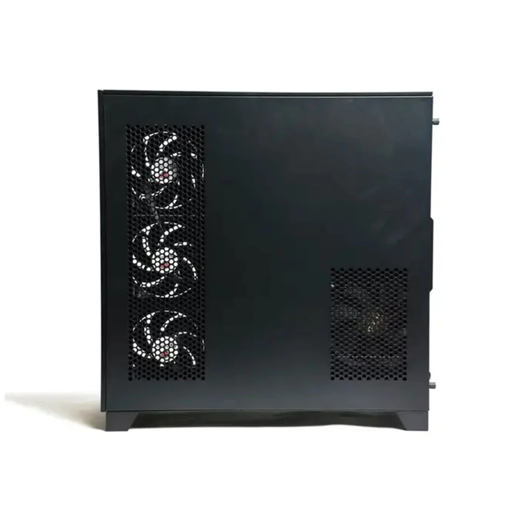 GFury Mighty GF-300 (Black) Tempered Glass  with 3 × ARGB Fans Gaming PC Case image 4