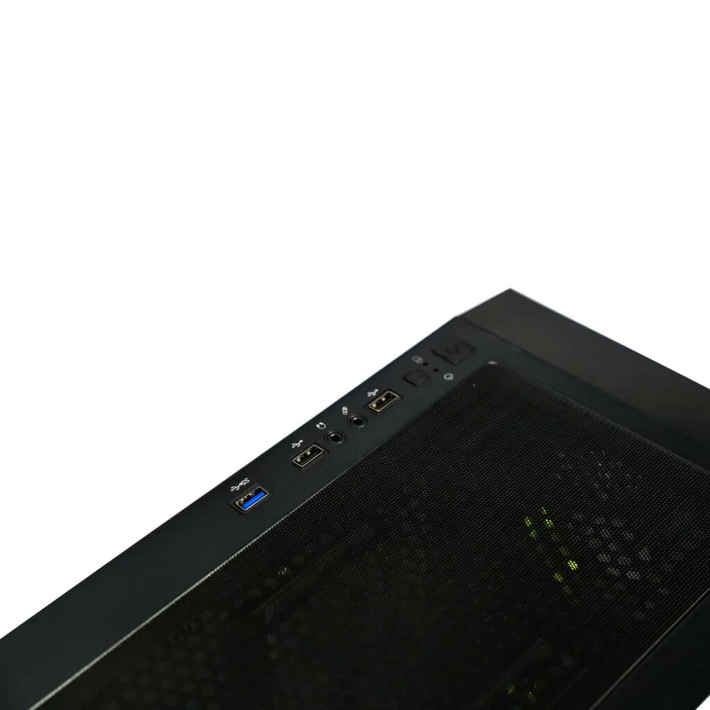 Buy GFury Edge GF-2200 (Black) Mid Tower Dust Protection & Left-Side Tempered Glass Gaming PC Case online in Pakistan at WaddaGamer