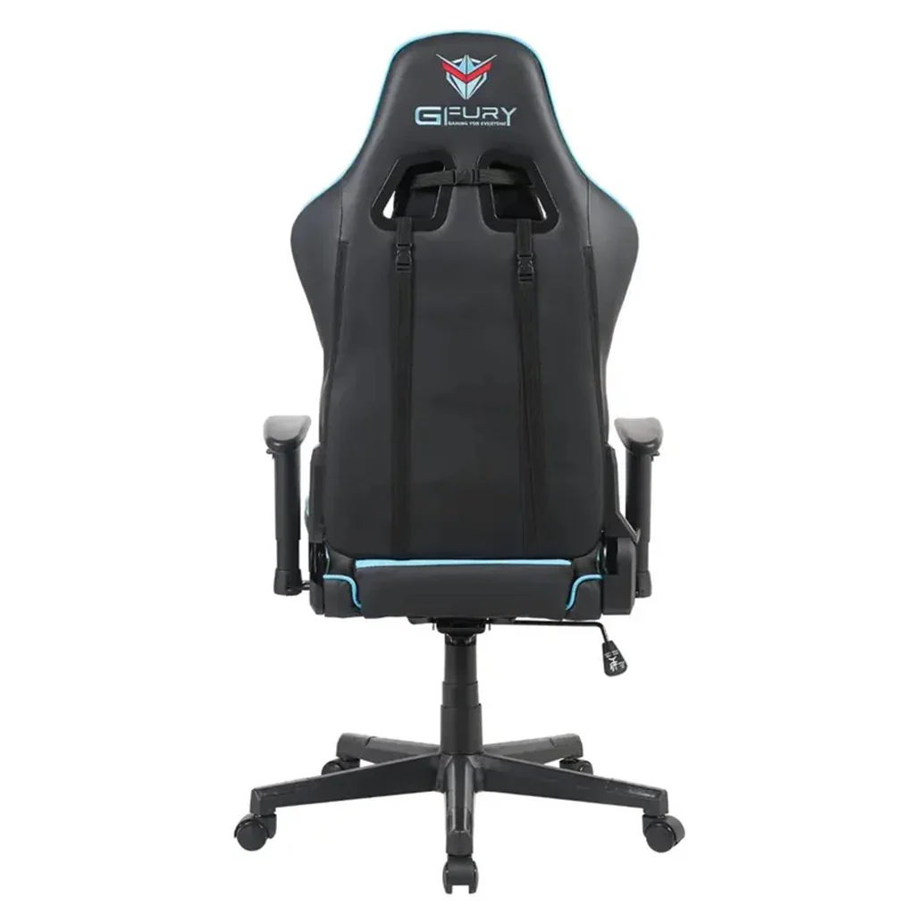 GFURY KW-G6287 (Black & Blue) 2D Armrests with 350mm Nylon Base Gaming Chair