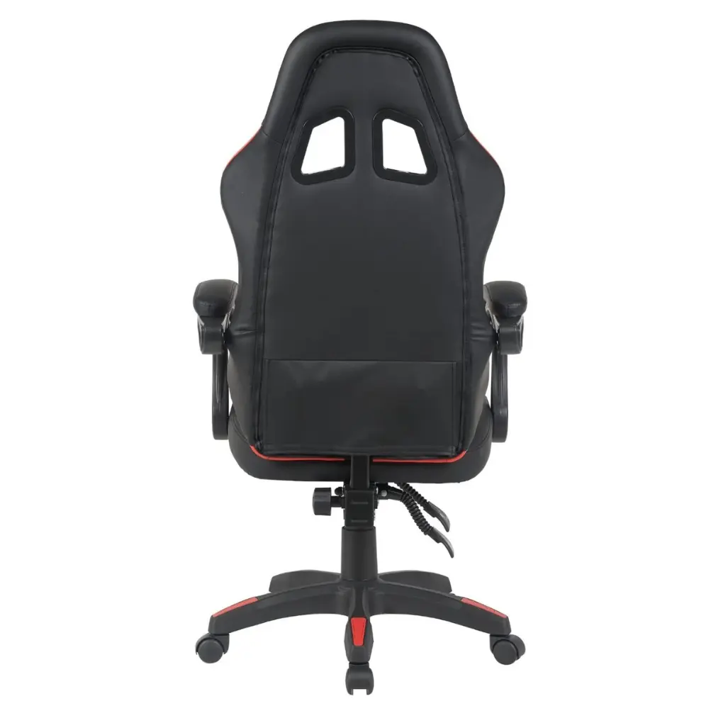 GFury KW-G8193 (Black & Red) Premium Leather Gaming Chair image 4