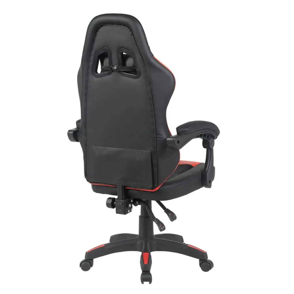GFury KW-G8193 (Black & Red) Premium Leather Gaming Chair