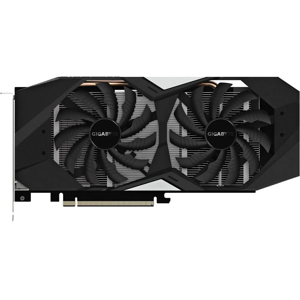 GIGABYTE pc gear GIGABYTE GeForce RTX 2060 (Black) 6GB GDDR6 Graphic Card (Used) front view