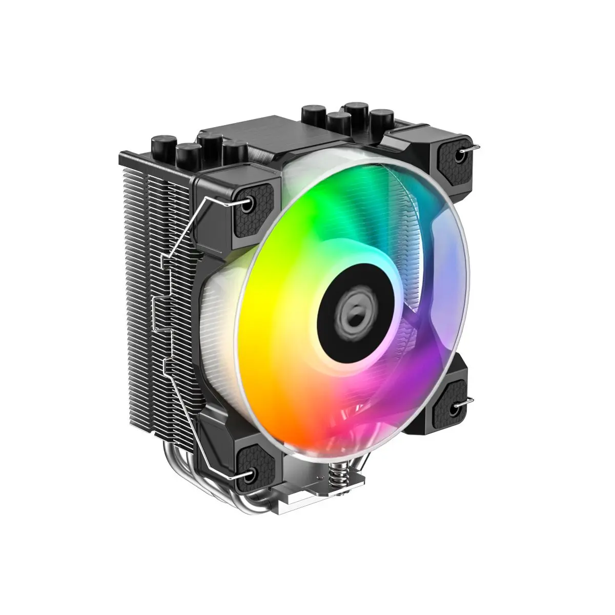 Buy ID-Cooling SE-214-XT (Black) DF ARGB CPU Air Cooler online in Pakistan at WaddaGamer