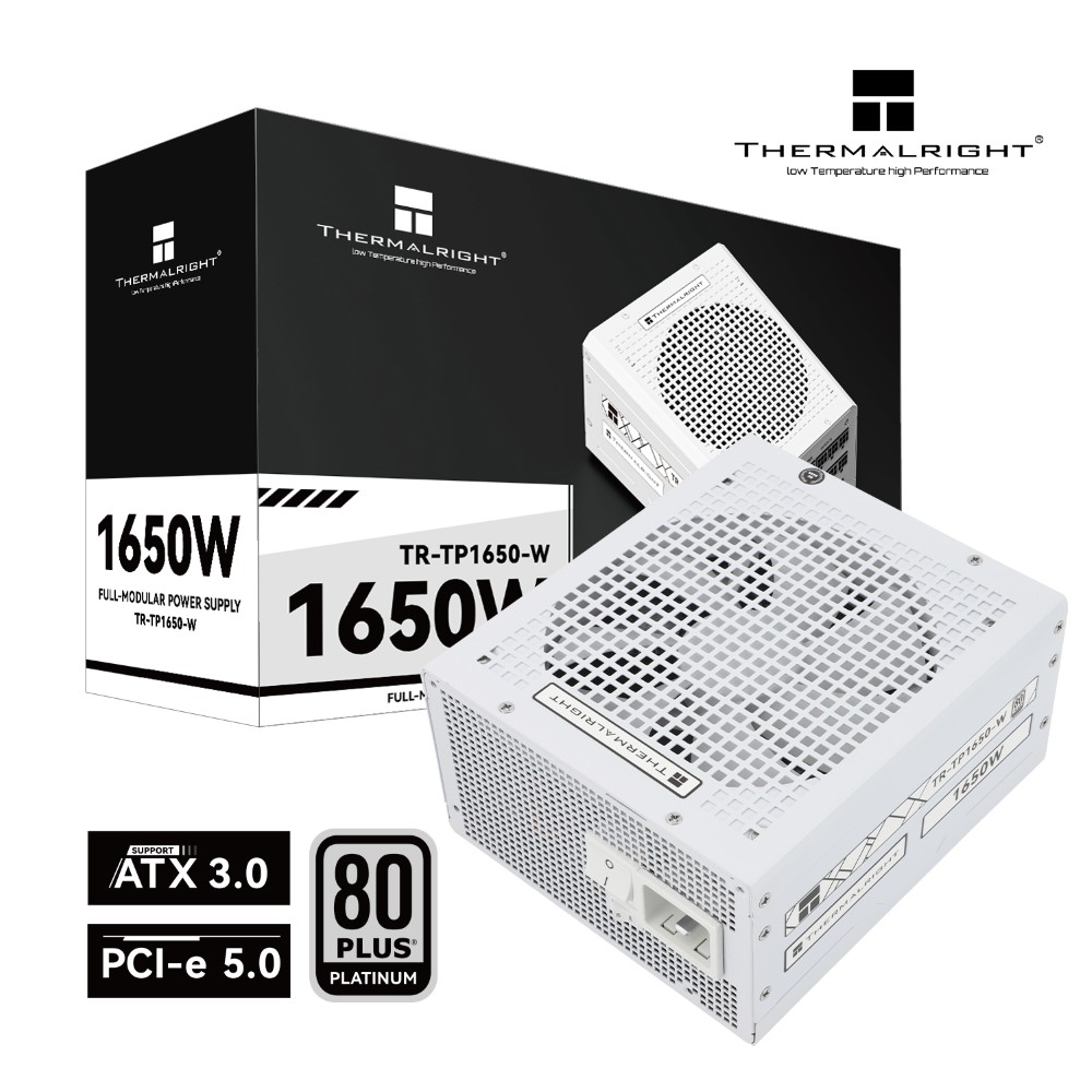 Thermalright TP-1650 (White) 1650W 80 Plus Platinum Fully Modular Power Supply