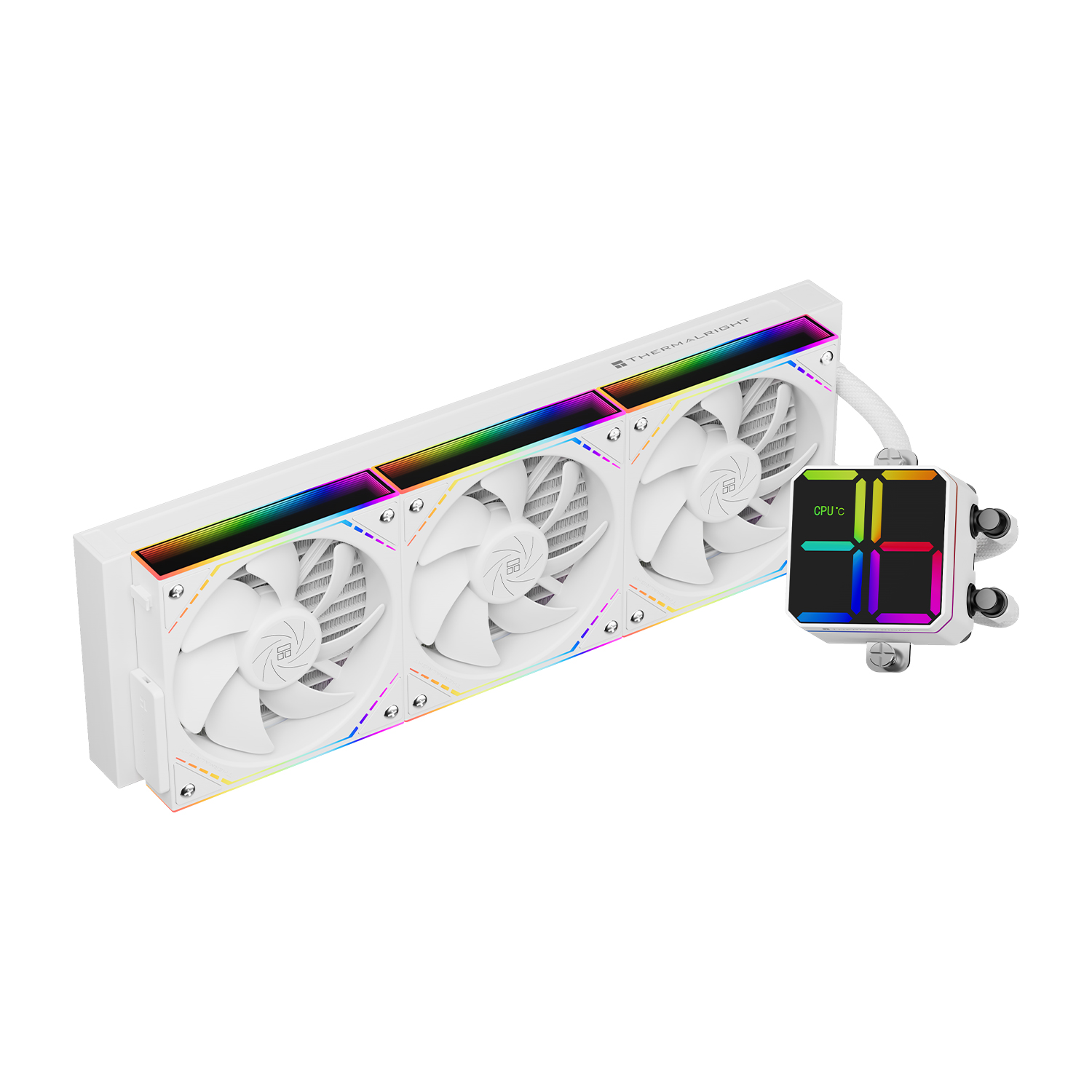 Thermalright Magic Qube 360 (White with ARGB) AIO Liquid CPU Cooler
