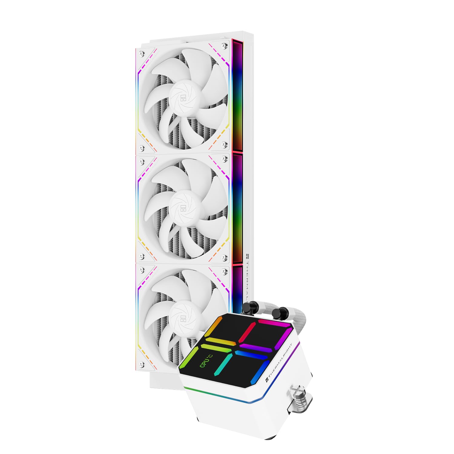 Thermalright Magic Qube 360 (White with ARGB) AIO Liquid CPU Cooler