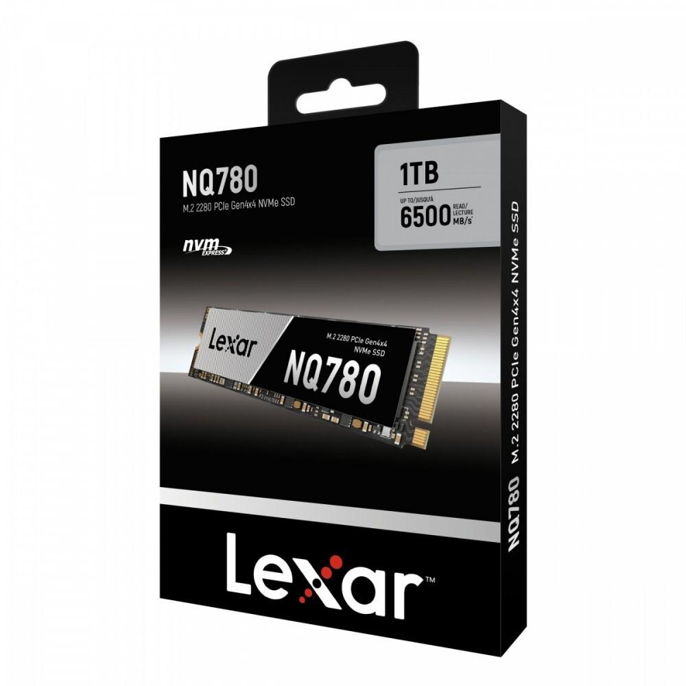 Lexar NQ780 1TB (Black) Gen4 NVMe M.2 Internal Solid State Drive (SSD)