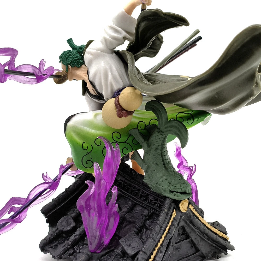 Bandai collectibles One Piece Roronoa Zoro High Quality Premium Action Figure front view
