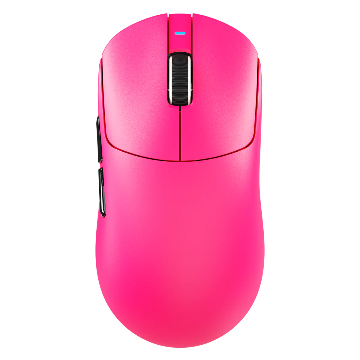 Attack Shark pc gear Attack Shark X8 SE (Berry Red) Series Tri-Mode Lightweight Wireless Gaming Mouse front view