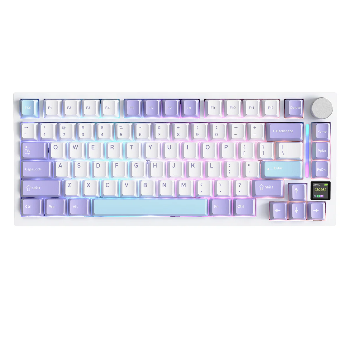 Buy Attack Shark X820 (Starlight White) Ultra Tri-mode Gasket Mechanical Keyboard online in Pakistan at WaddaGamer