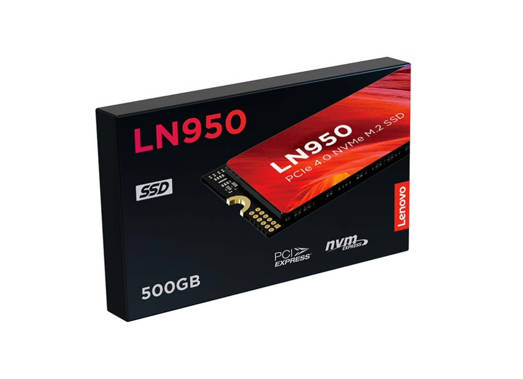 Lenovo LN950 4TB (Black & Red) M.2 NVMe PCIe Gen4 x4 Internal Solid State Drives (SSD)