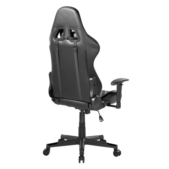 MXG GCH-01 (Black) Large Diamond Quilted PU Gaming Chair