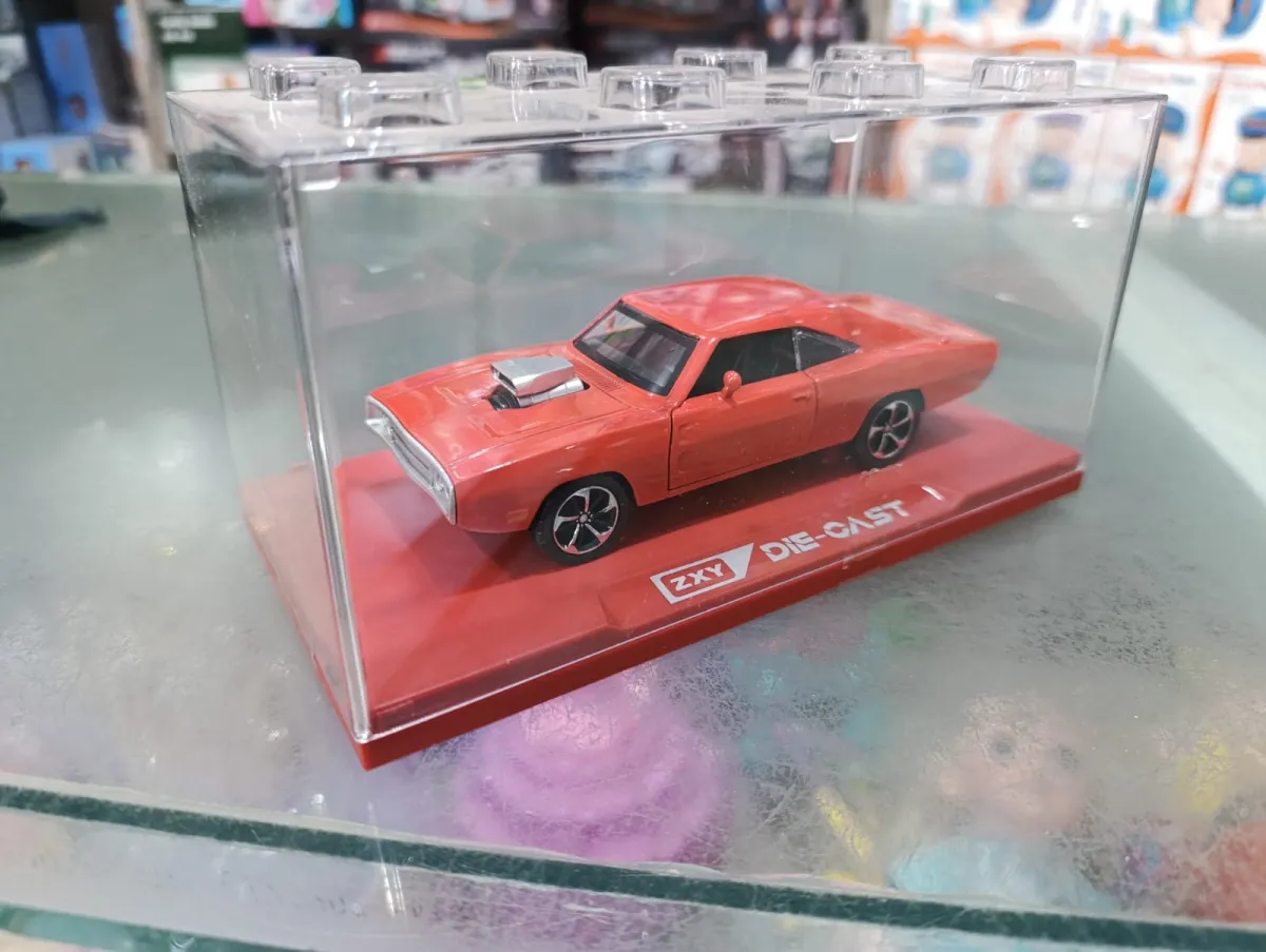 ZXY 1:32 Scale Die-Cast 1970  (Red Edition)  Dodge Charger R/T Classic Muscle Car Model image 4