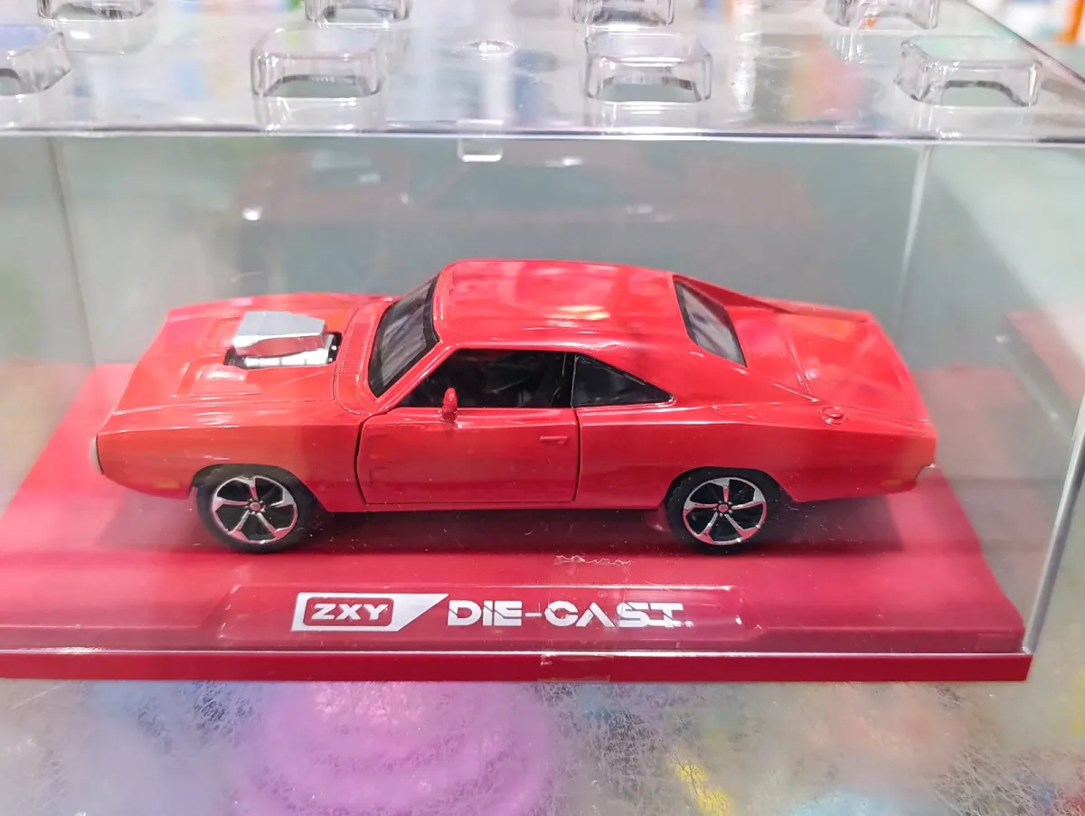 ZXY 1:32 Scale Die-Cast 1970 (Red Edition) Dodge Charger R/T Classic Muscle Car Model price in Pakistan product image