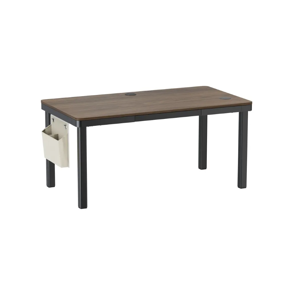 MXG Creatorlift (Walnut) Ergonomic Height with Drawer Adjustable Motorized Desk