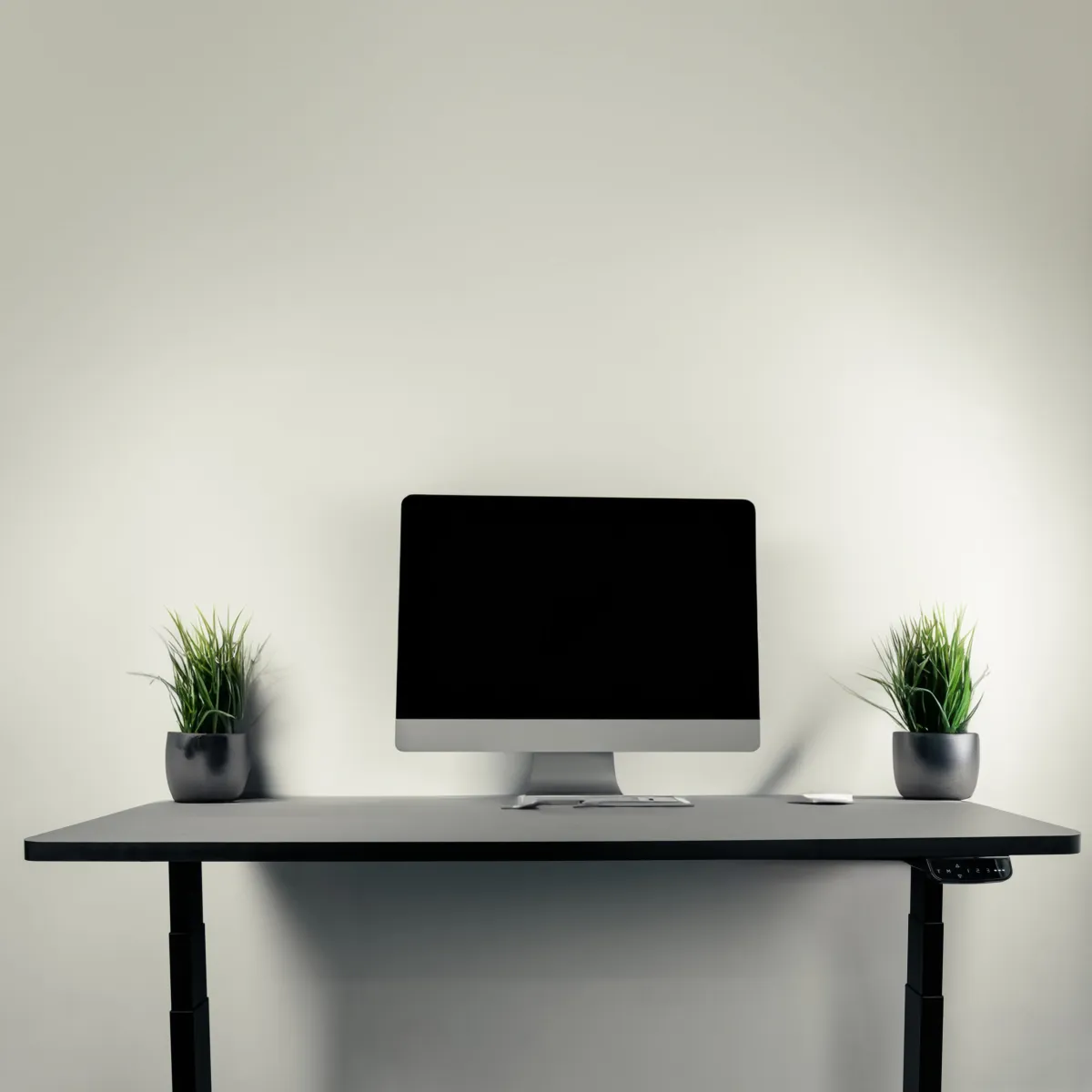 MXG SMD-02-AI (Matte Black) Dual Motor With APP Control (3 Stage Standard) Smart Desk