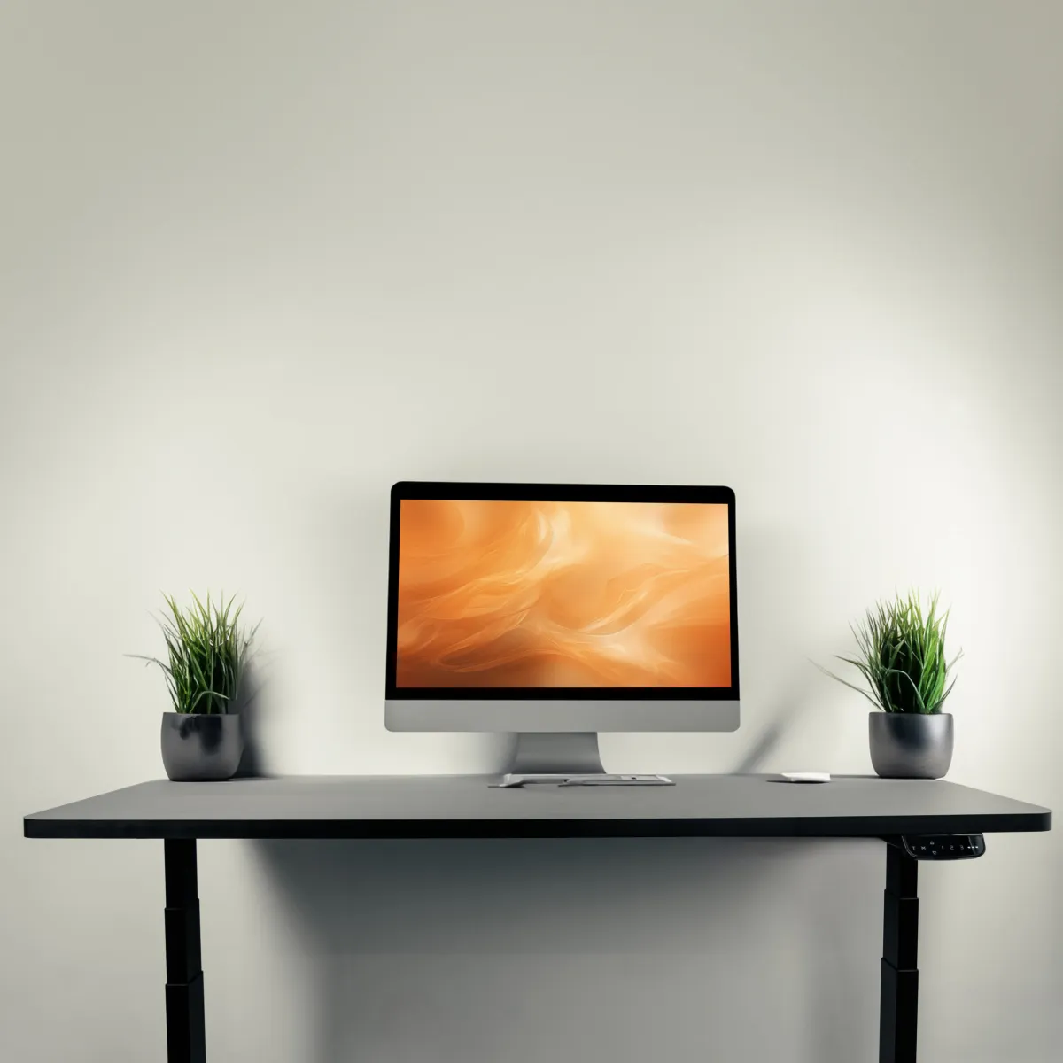 MXG SMD-02-AI (Matte Black) Dual Motor With APP Control (3 Stage Standard) Smart Desk