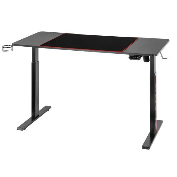 Buy MXG MGD-01R (Matte Black) Motorized Sit-Stand RGB Gaming Desk online in Pakistan at WaddaGamer