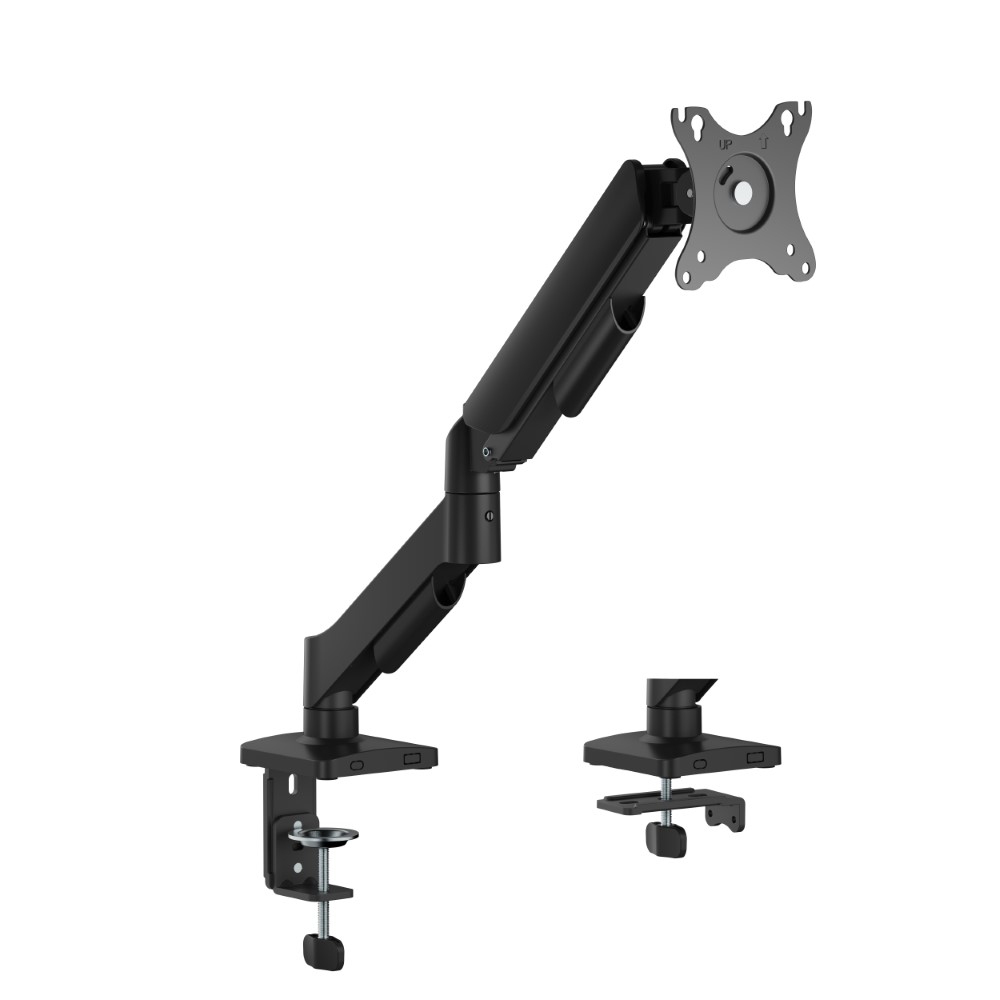 MXG EMA-12 (Black) Economical Mechanical Spring Single Monitor Arm