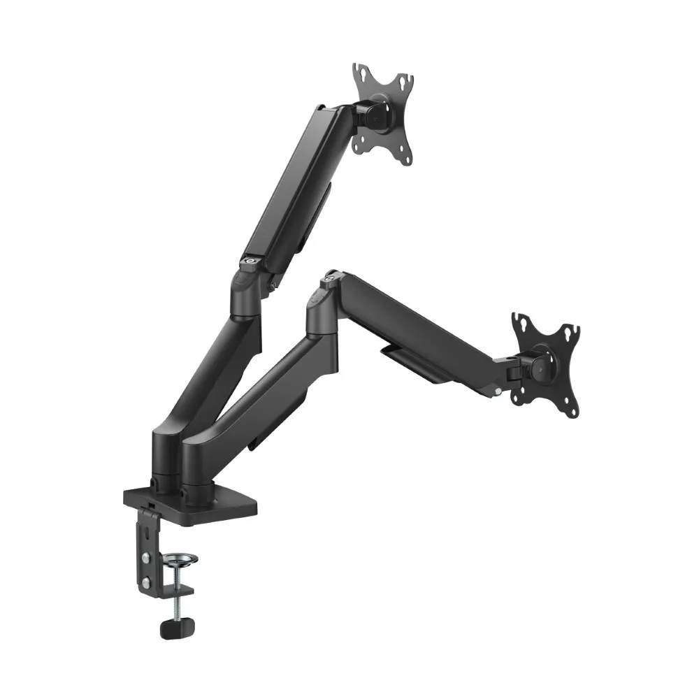 Buy MXG EMA-24 (Black Specs) Economical Mechanical Spring Dual Monitor Arm online in Pakistan at WaddaGamer