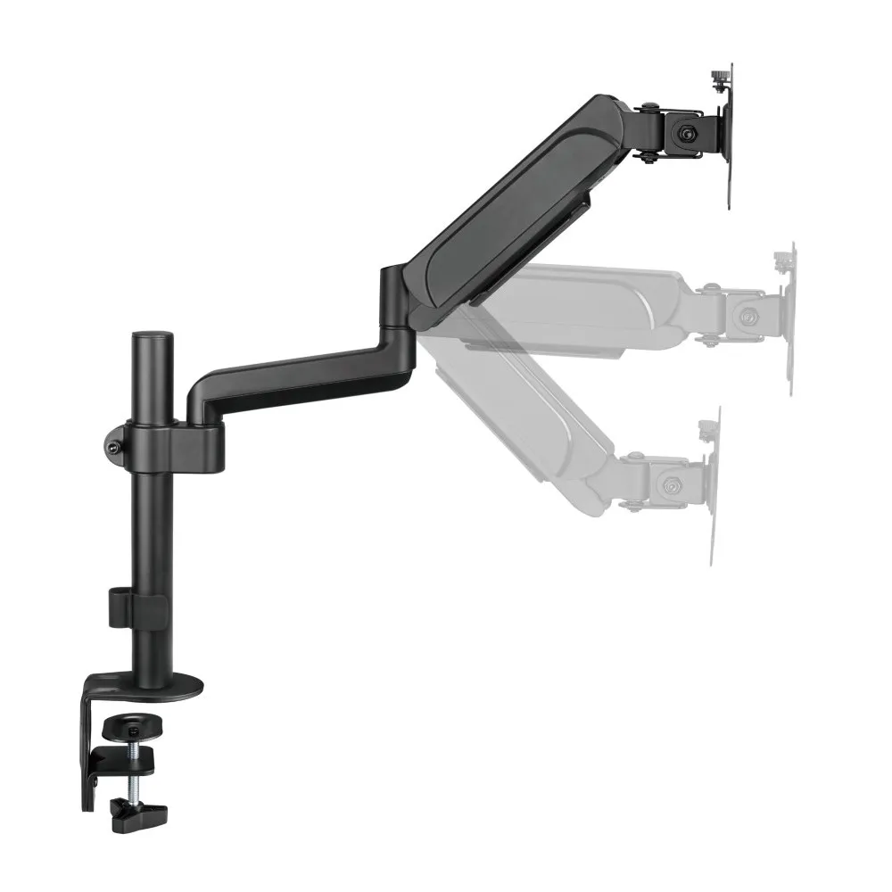 Buy MXG PMA-12 (Black) Single Monitor Pole-Mounted Spring-Assisted Monitor Arm online in Pakistan at WaddaGamer