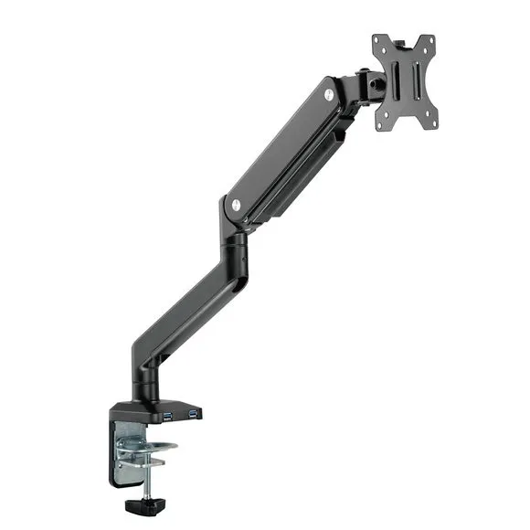 MXG BMA-12U (Matte Black) Single Premium Aluminum Monitor Arm