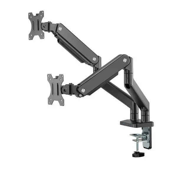 Buy MXG BMA-24U (Matte Black) Dual Premium Aluminum Spring Monitor Arm online in Pakistan at WaddaGamer