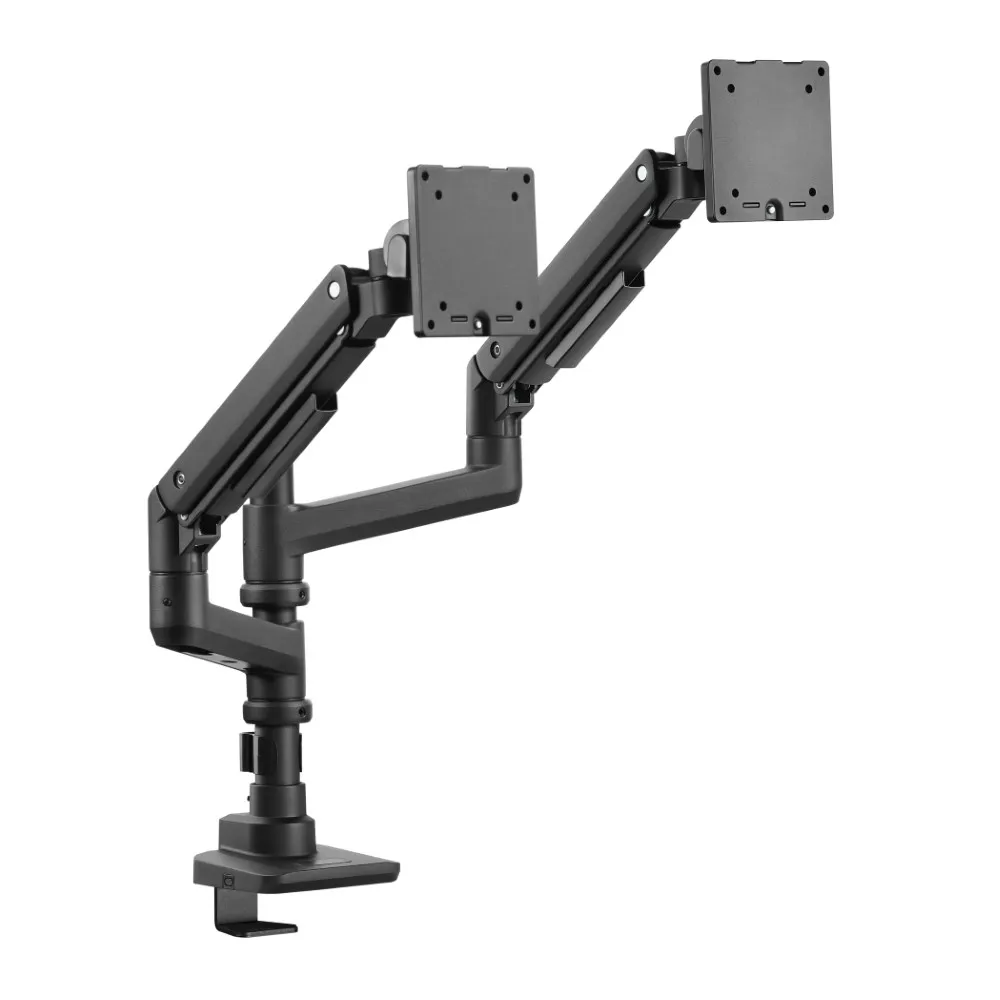 Buy MXG VMA-24P (Black) Heavy-Duty Dual Stacked Gas Spring Monitor Arm online in Pakistan at WaddaGamer