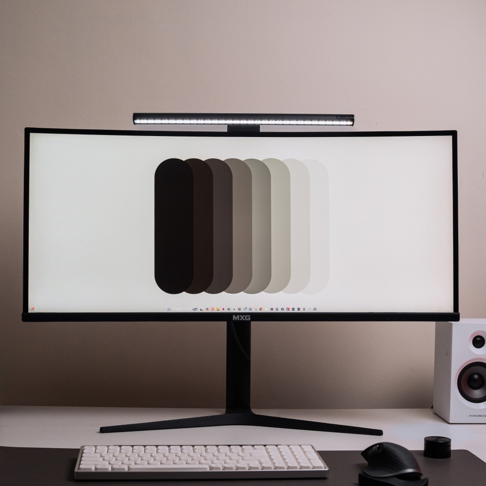 MXG LX100 (Black) with Wireless Controller Monitor Lightbar